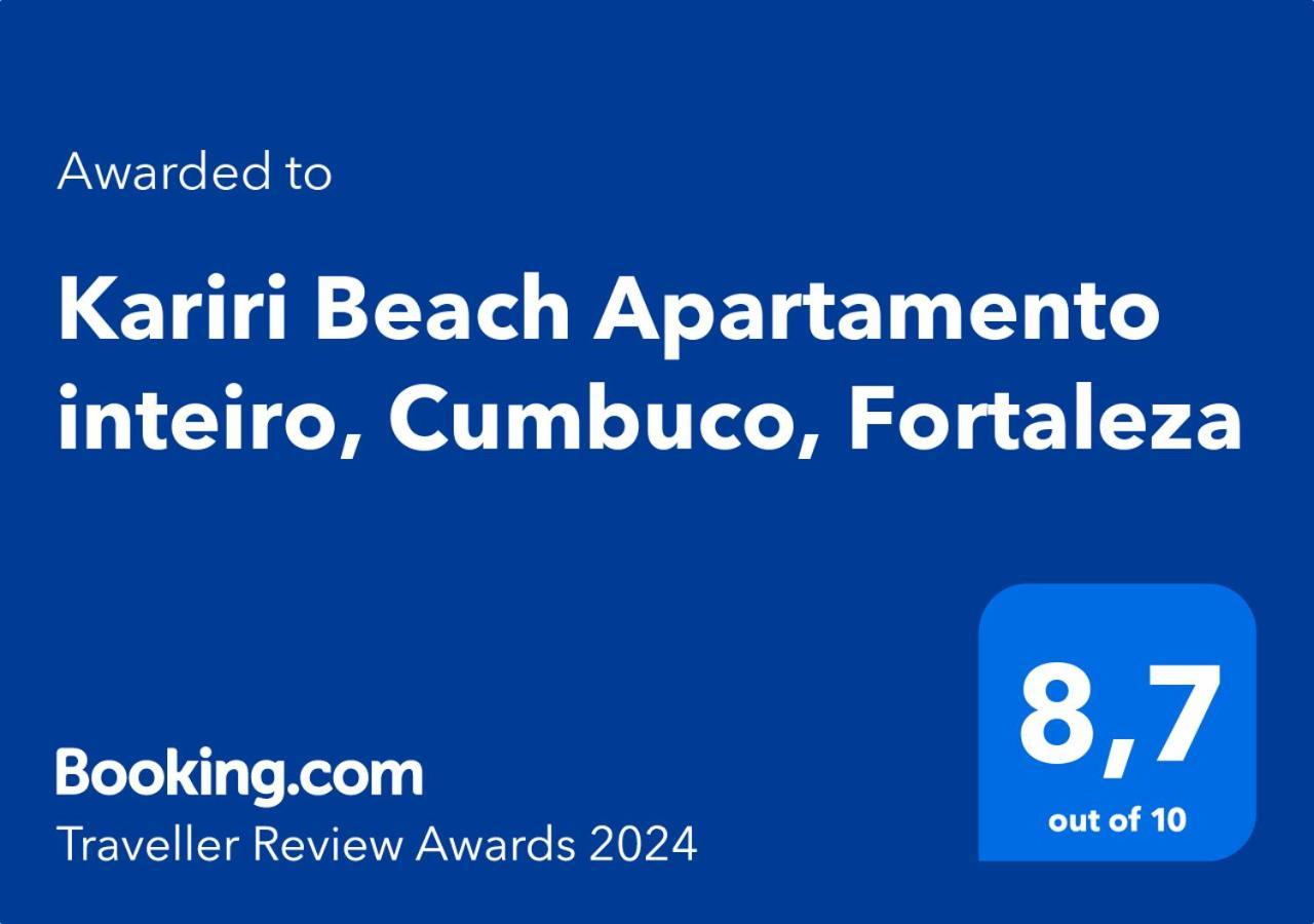 Kariri Beach Apartamento Inteiro, Cumbuco, Fortaleza Apartment Luaran gambar